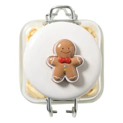 Mini weckpot kerst - transparant - 90 ml - diverse varianten