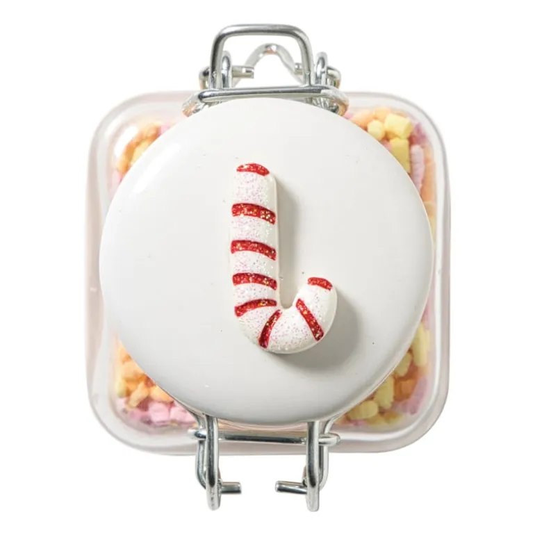 Mini weckpot kerst - transparant - 90 ml - diverse varianten