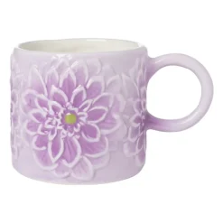 Mok bloem - lila - 225 ml