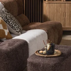 Mok cortado groot - beige/zwart - 350 ml