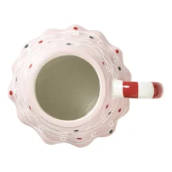 Mok kerstboom - roze