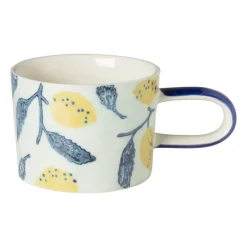 Mok met citroenen - multicolor - 200 ml