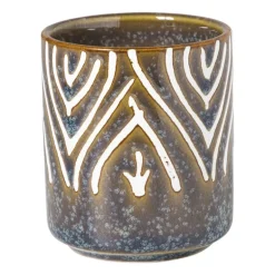 Mok Nori - blauw/bruin - 130 ml