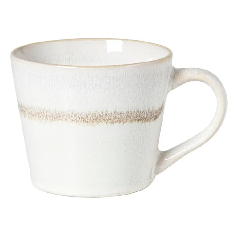 Mok roots groot - wit - 410 ml