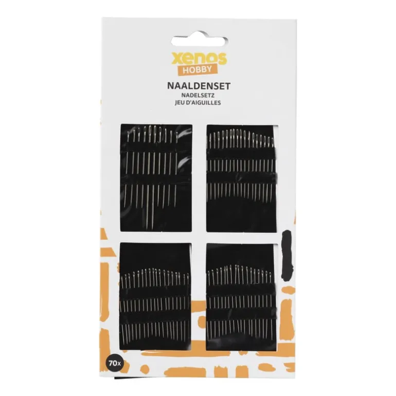 Naaldenset - set van 70 - 6 maten