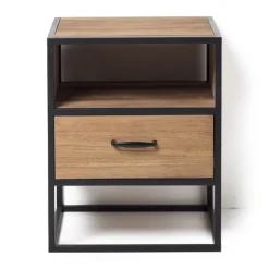 Nachtkastje Charlie met lade en opbergvak - 50x40x40 cm