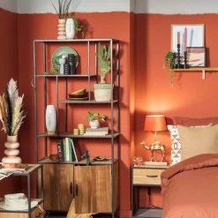 Nachtkastje Charlie met lade en opbergvak - 50x40x40 cm