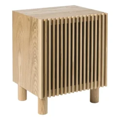 Nachtkastje Japandi - bruin - 50x40x33 cm