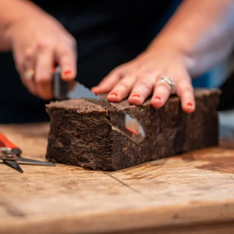 Natuurlijk steekblok - 23x10x7,5 cm