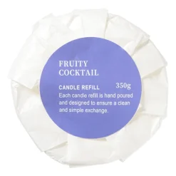 Navulling geurkaars - fruity cocktail - 350 gram