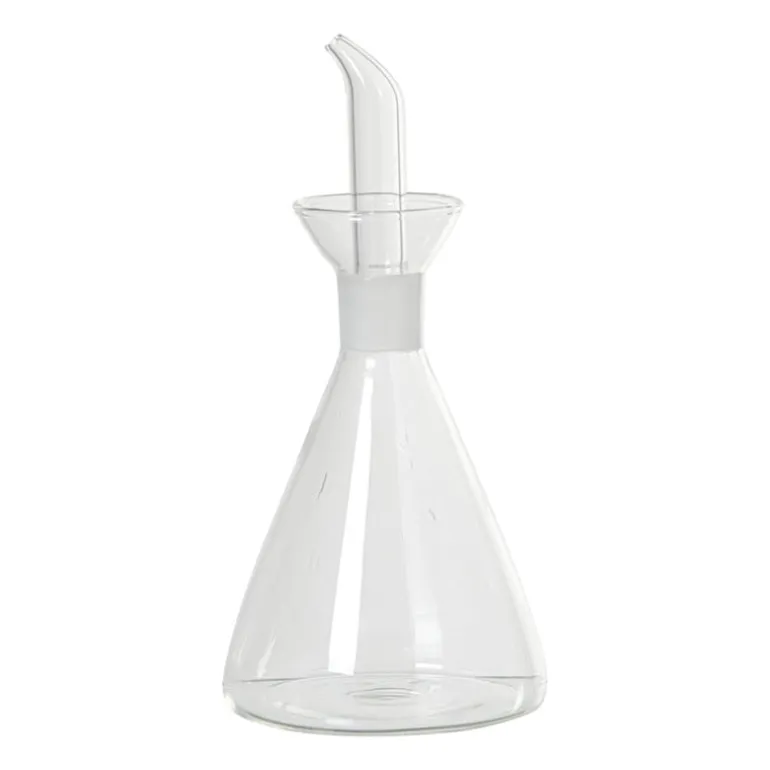 Olie schenkfles met handvat - glas - 300 ml