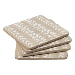 Onderzetter hout - set van 4