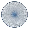 Ontbijtbord blue print - stripes - ⌀21 cm