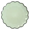 Ontbijtbord clover - groen - ø2.5x22 cm