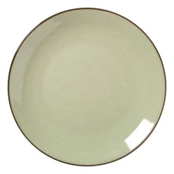 Ontbijtbord Emma - lichtgroen - ø21x2.5 cm