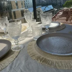 Ontbijtbord Liv - taupe - ø21 cm