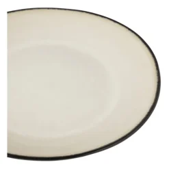 Ontbijtbord Roots - beige - ø22x2.5 cm