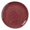 Ontbijtbord Toscane - bordeauxrood - ø20.5 cm