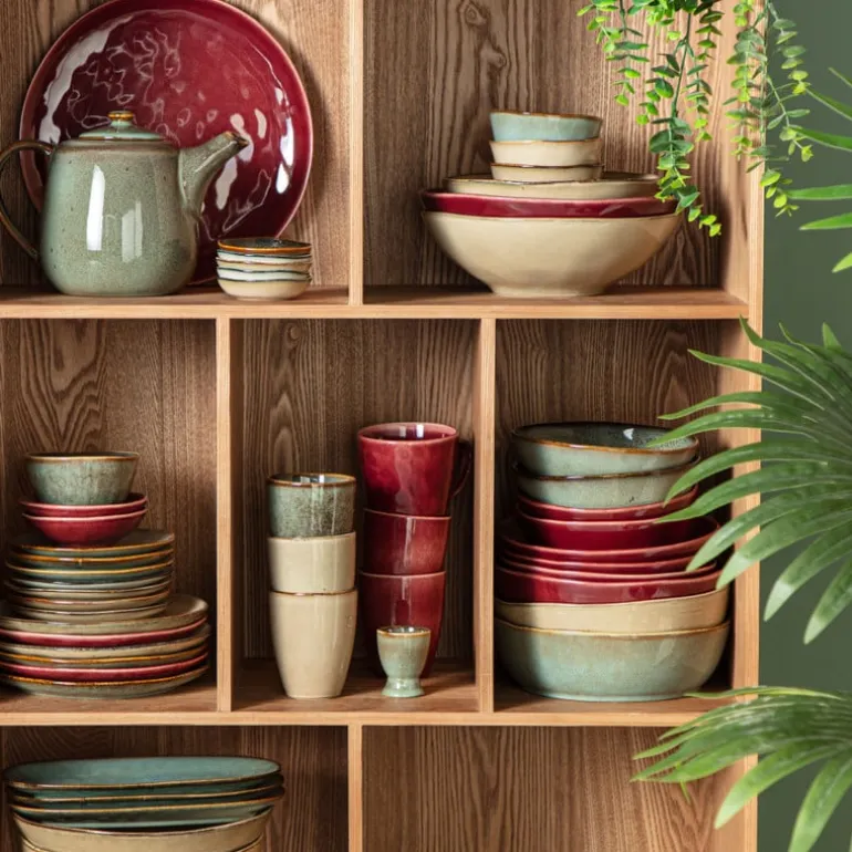 Ontbijtbord Toscane - lichtgroen - ø20.5 cm