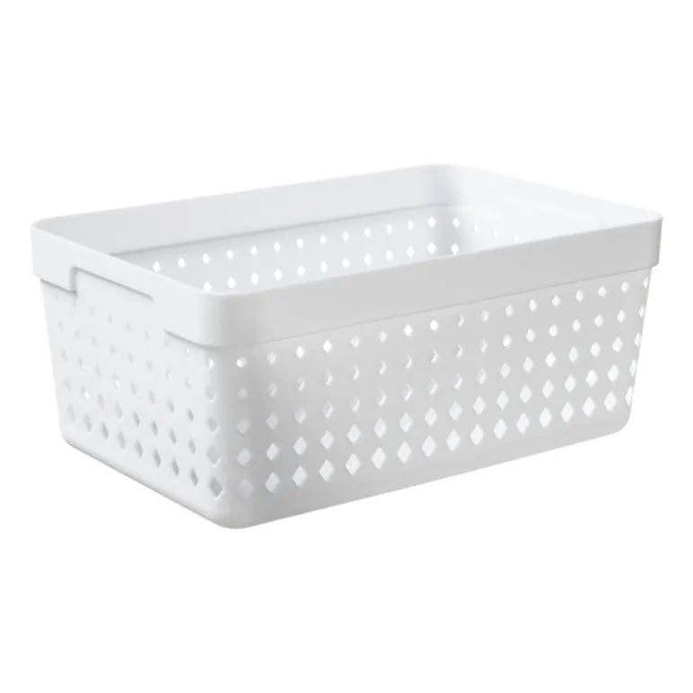 Opbergbak - XL - wit - 23.8x15.8x10cm