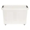 Opbergbox met wieltjes - 75 liter - 40x60x40 cm