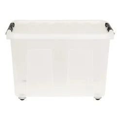 Opbergbox met wieltjes - 75 liter - 40x60x40 cm