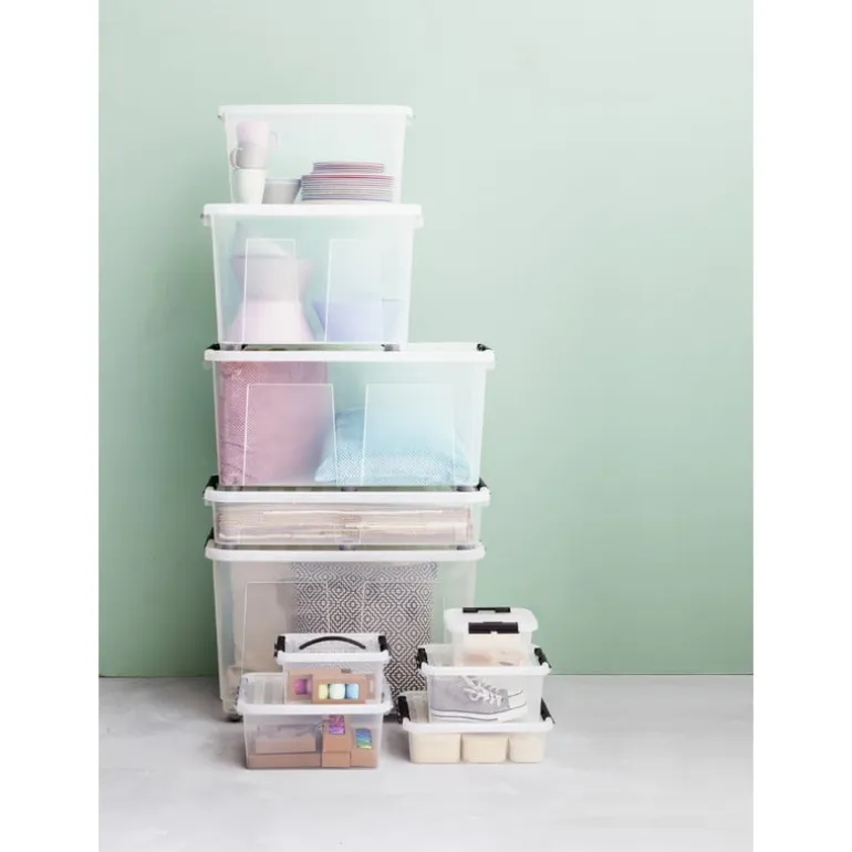 Opbergbox plat - 9 liter - 40x29x11 cm