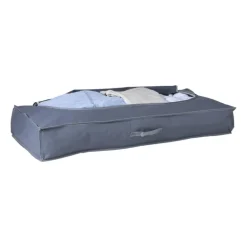 Opberghoes voor dekbed of kussens - grijs - 15x100x45 cm
