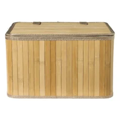 Opbergmand Oscar met deksel - set van 3