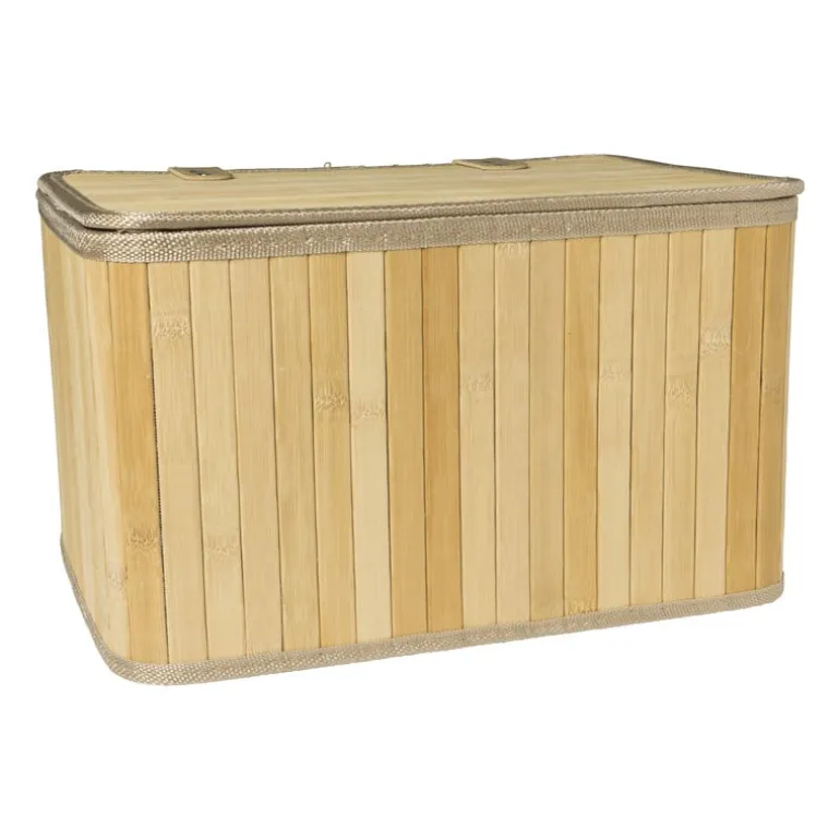 Opbergmand Oscar met deksel - set van 3