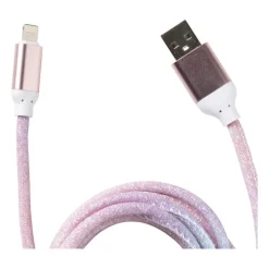 Oplaadkabel USB naar lightning - 2 meter - regenboog