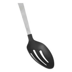 Opscheplepel met sleuf London - zilverkleurig - 32.5 cm