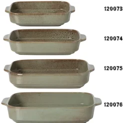 Ovenschaal Toscane L - groen - 6.5x33x21 cm