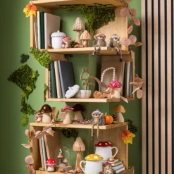 Paddenstoel - hout - ø7x20 cm