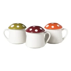 Paddenstoel mok - rood - 350 ml