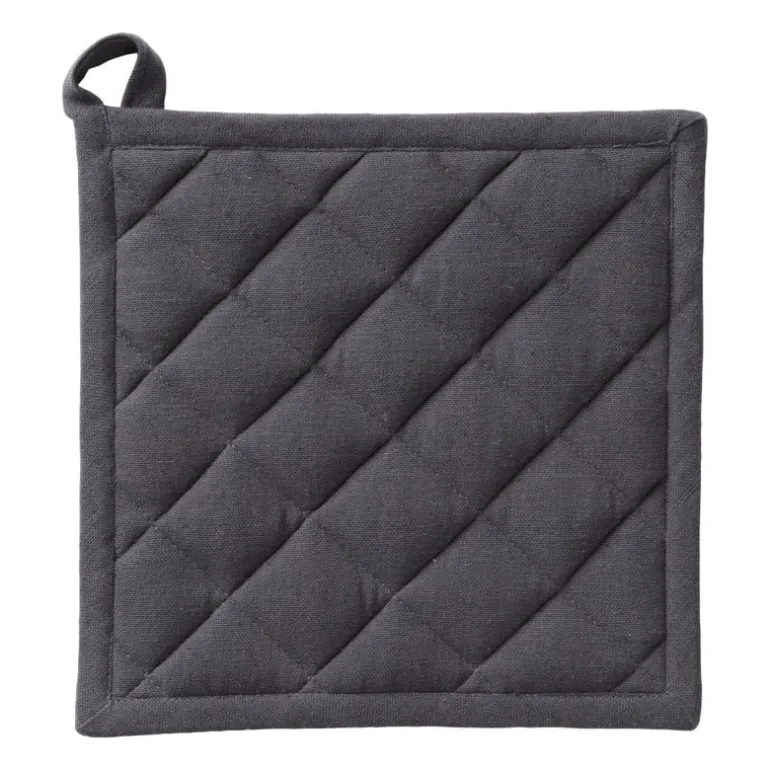 Pannenlap - antraciet - 20x20 cm