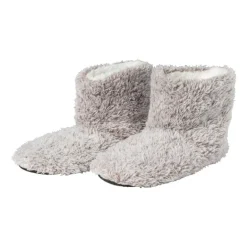 Pantoffels gemeleerd - lichtgrijs - maat 37-38