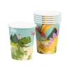Papieren bekers dino - set van 10