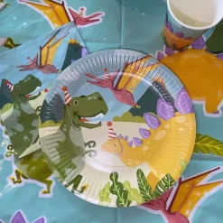 Papieren bekers dino - set van 10