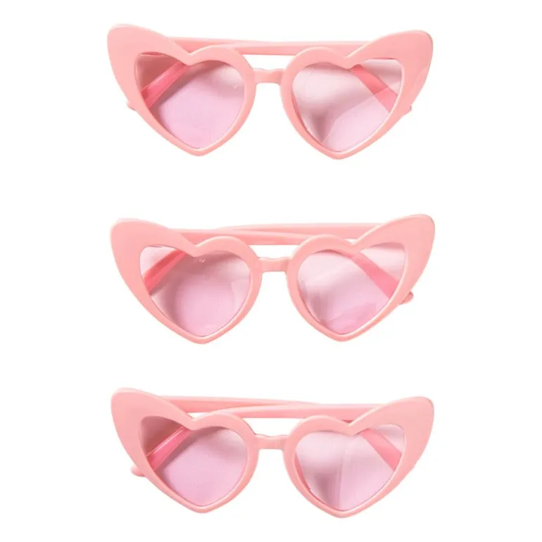 Party bril bride to be - roze - set van 3