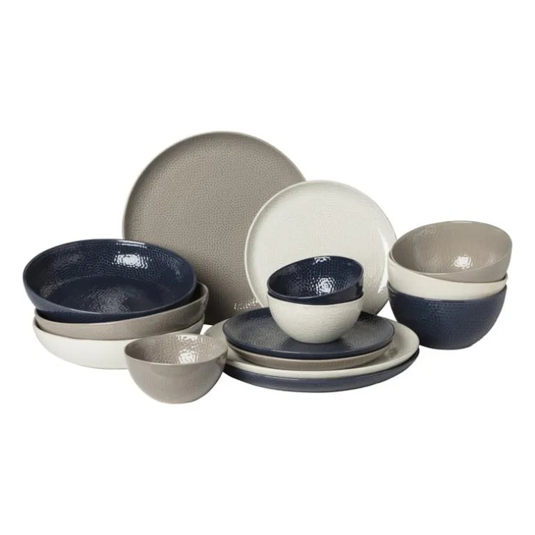 Pastabord Liv - donkerblauw - ø21 cm