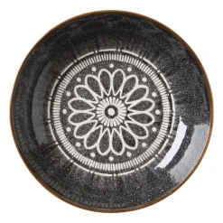 Pastabord Yara - zwart - ⌀21.7 cm