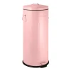 Pedaalemmer retro look - roze - 30 liter
