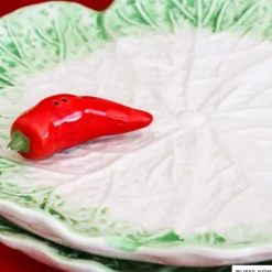 Peper- of zoutvaatje peper - rood - 4x4x4 cm