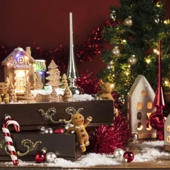 Piek - rood - 7x7x26 cm