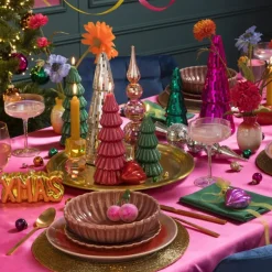 Piek discoballen zilver - glas - ø6.7x31 cm