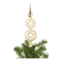 Piek donut - glas - 31x10x3.5 cm