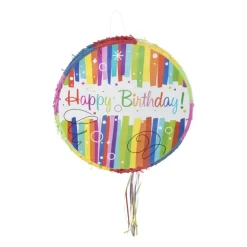 Pinata - happy birthday - ø44x9 cm