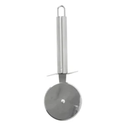 Pizzasnijder London - zilverkleurig - 20 cm