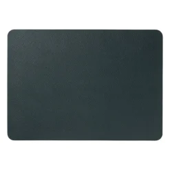Placemat PU leer - donkergroen - 33x46 cm